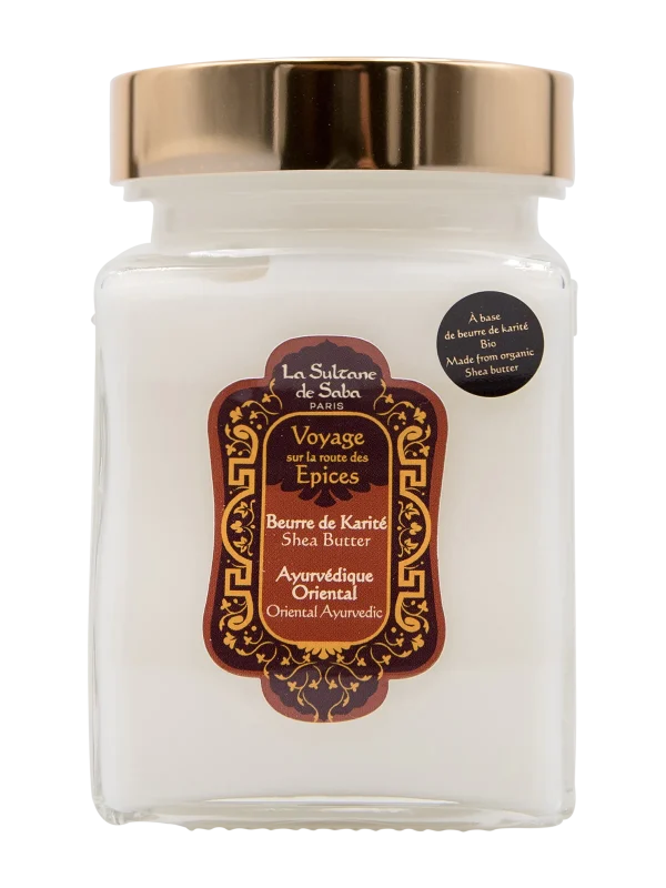 Beurre de Karité Senteur Ayurvédique Oriental Ambre Vanille Patchouli