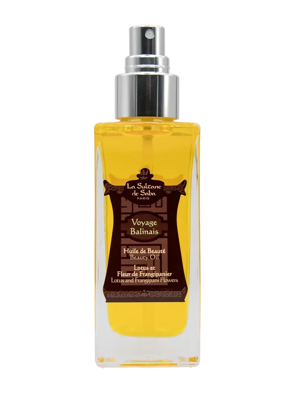 Huile de Beauté 200ml Senteur Lotus et Fleur de Frangipanier